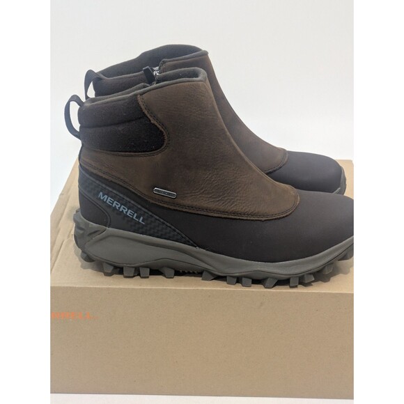 Merrell Thermo Kiruna Mid Zip Waterproof Boots Clay Women’s 10 J035092 - Picture 4 of 9